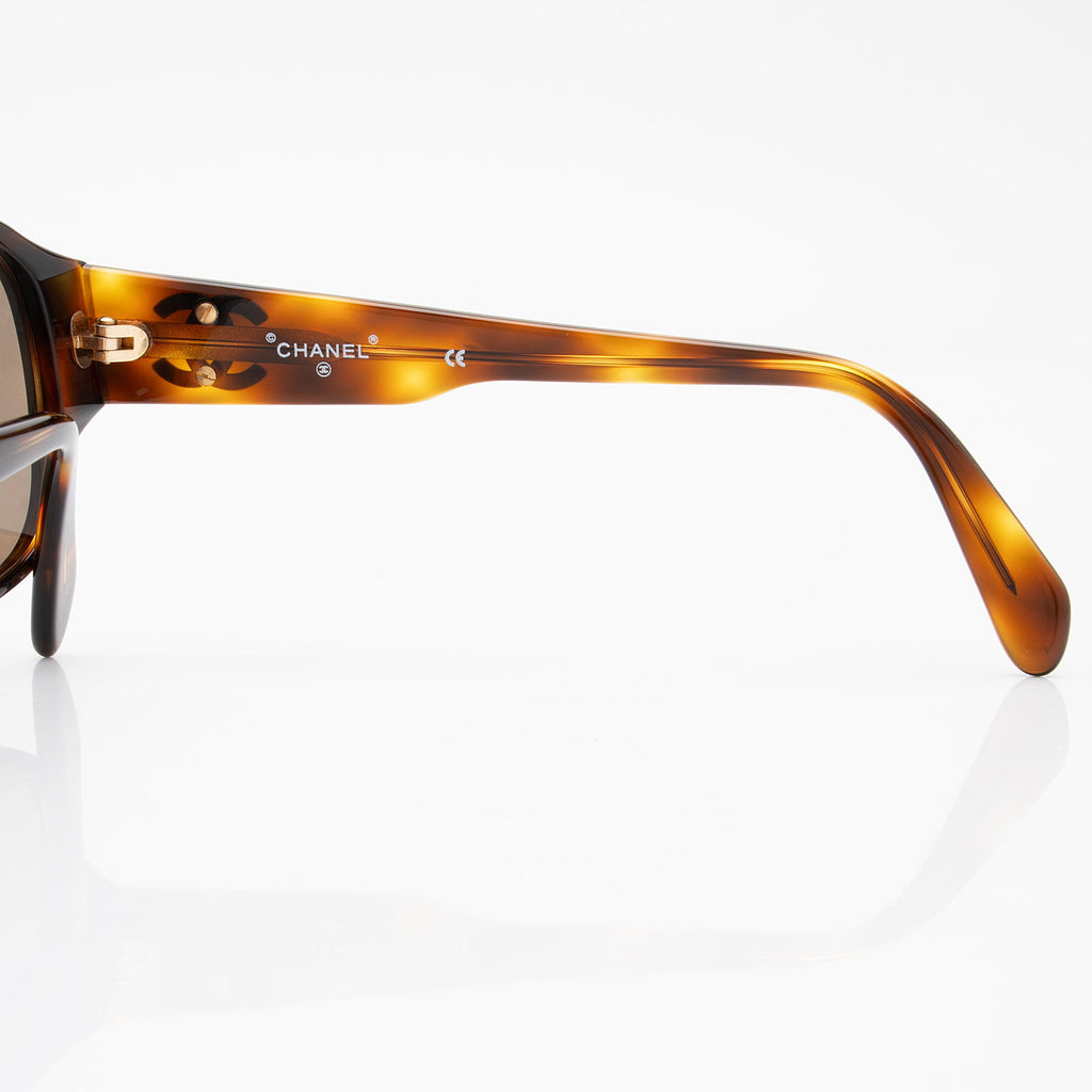 Chanel CC Round Sunglasses