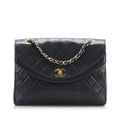 Chanel CC Matelasse Shoulder Bag (SHG-kl8DIA)