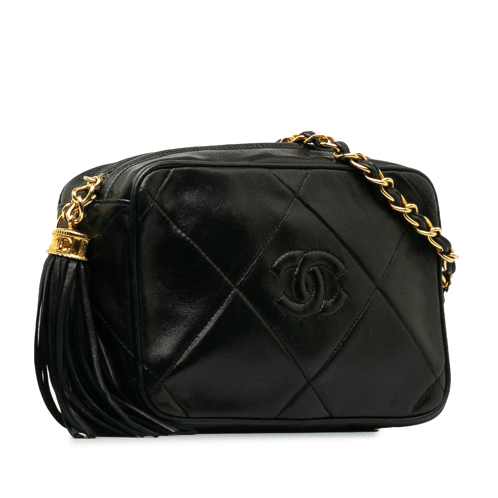Chanel CC Matelasse Tassel Camera Bag (SHG-b743DC)