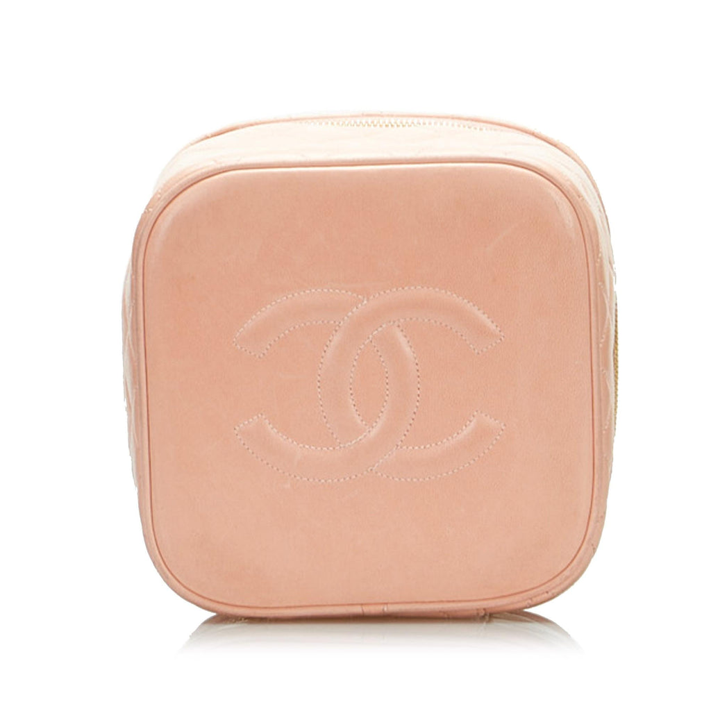 Chanel CC Matelasse Vanity Bag (SHG-0lwtb0)
