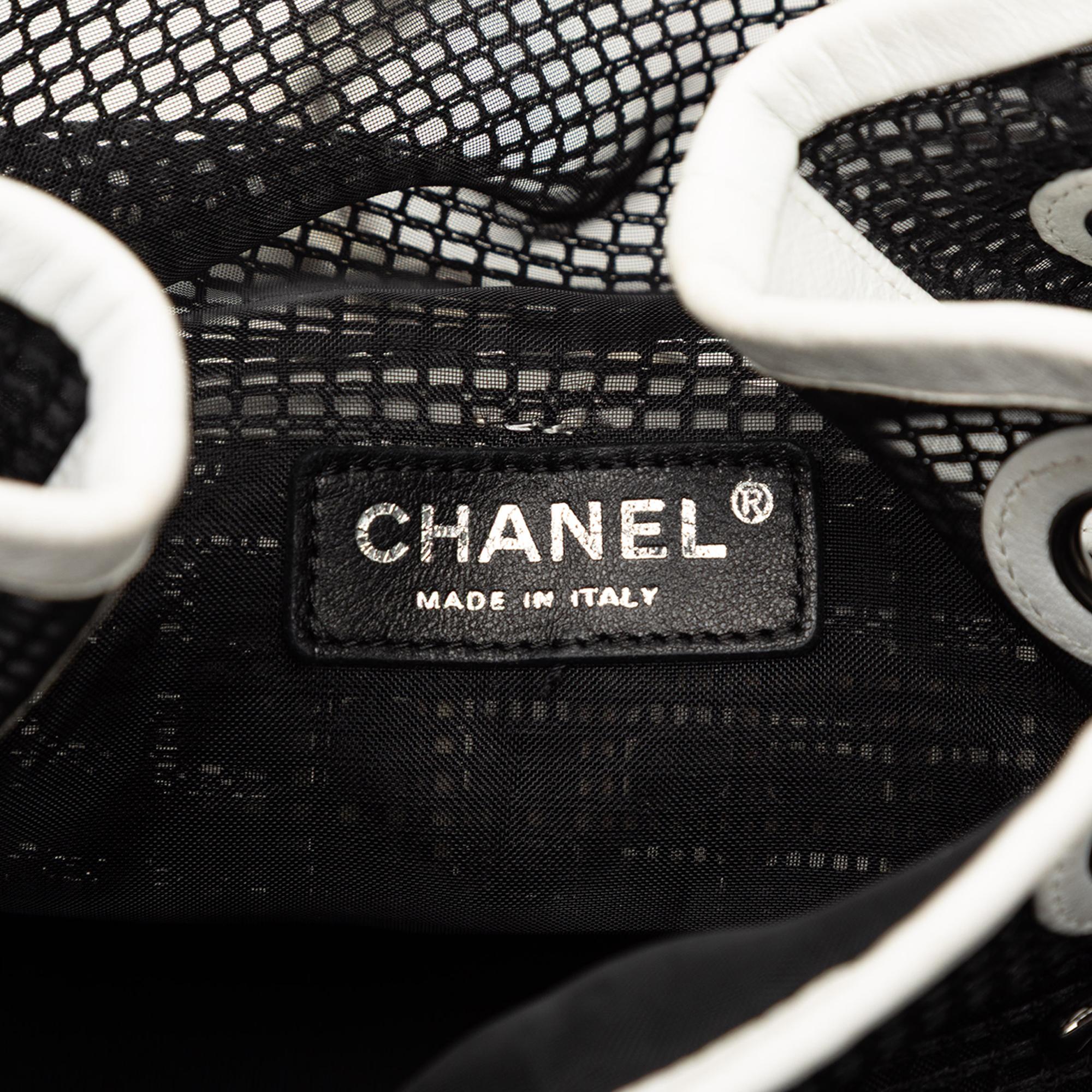 Chanel CC Mesh and Calfskin Bucket Bag