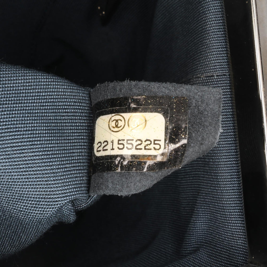 Chanel CC Metallic Calfskin Vanity Case