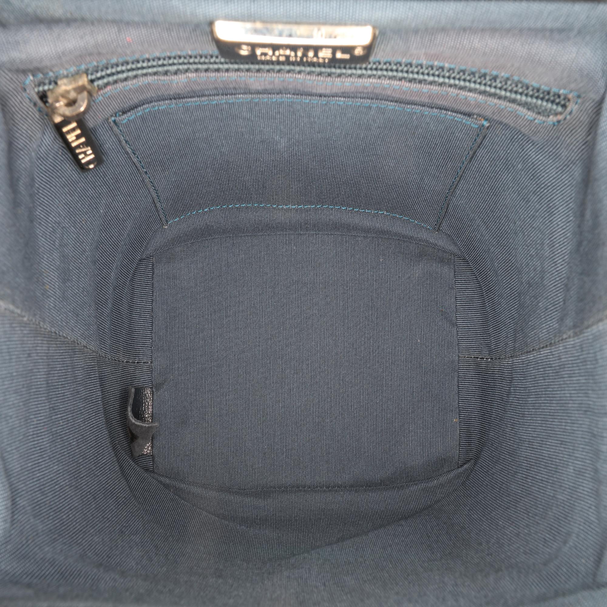 Chanel CC Metallic Calfskin Vanity Case
