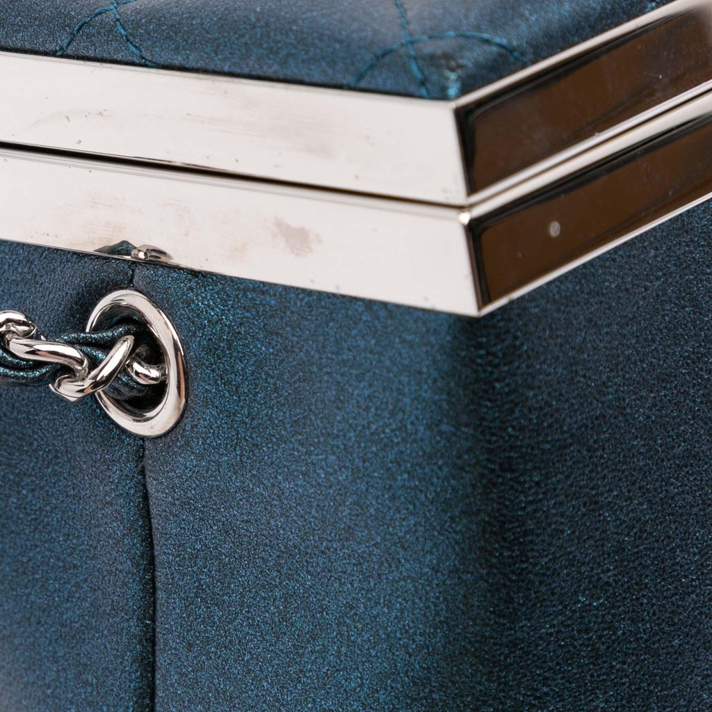 Chanel CC Metallic Calfskin Vanity Case