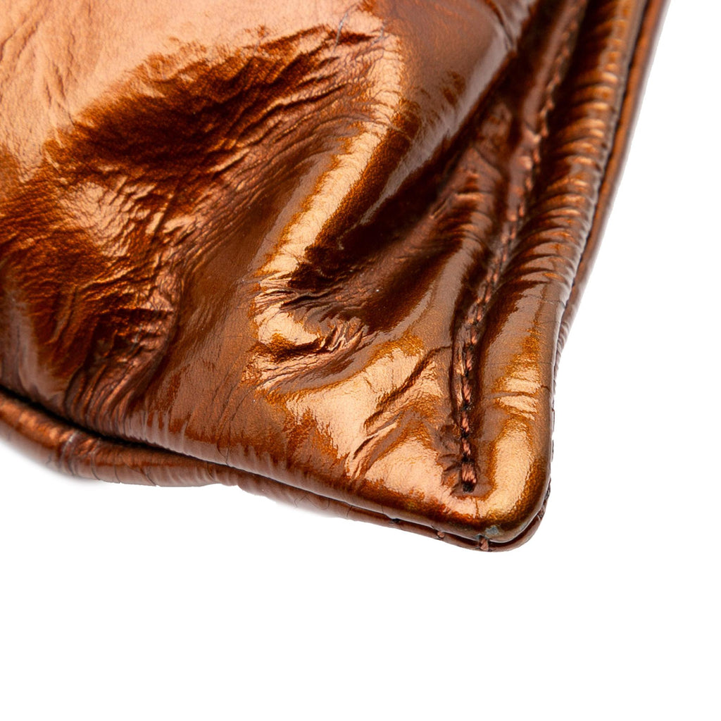 Chanel CC Metallic Patent Bonbons Tote