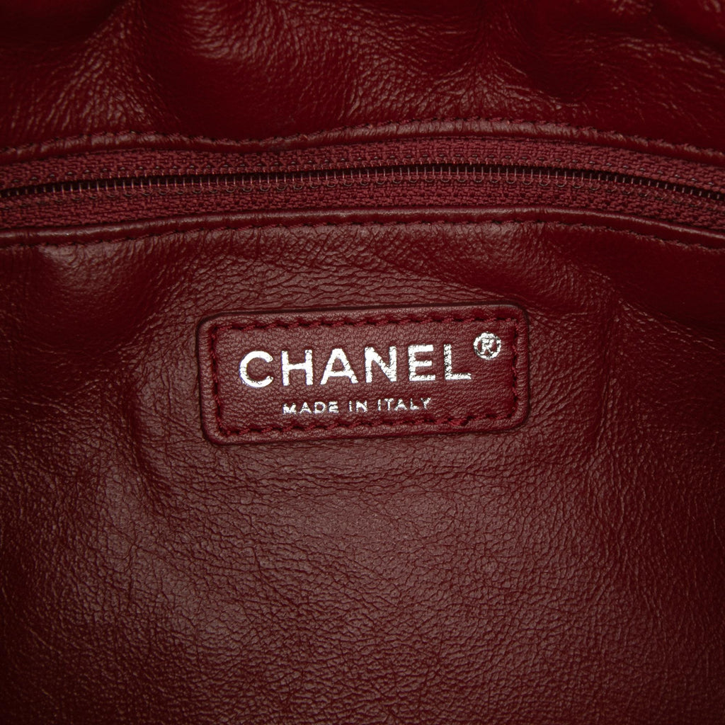 Chanel CC Metallic Patent Bonbons Tote