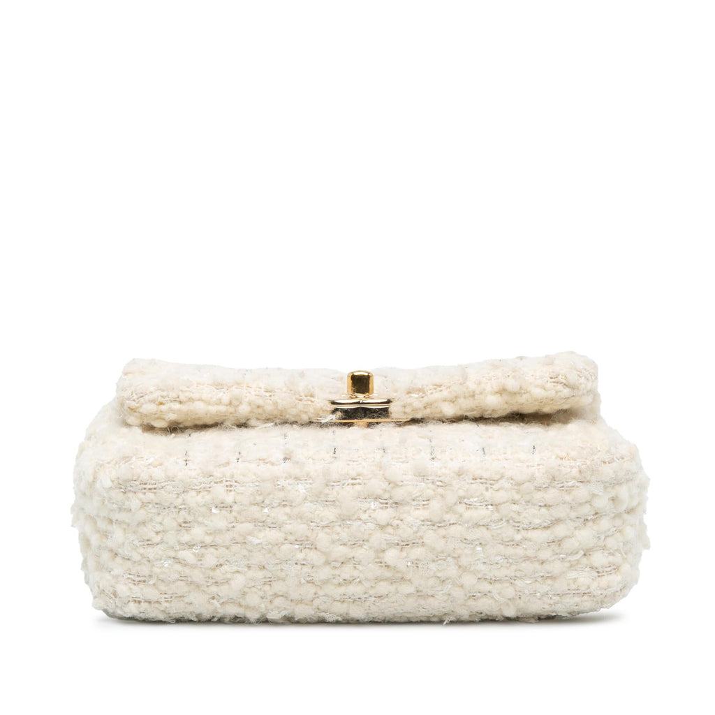 Chanel CC Mini Tweed Flap Crossbody (SHG-gTRs6R)