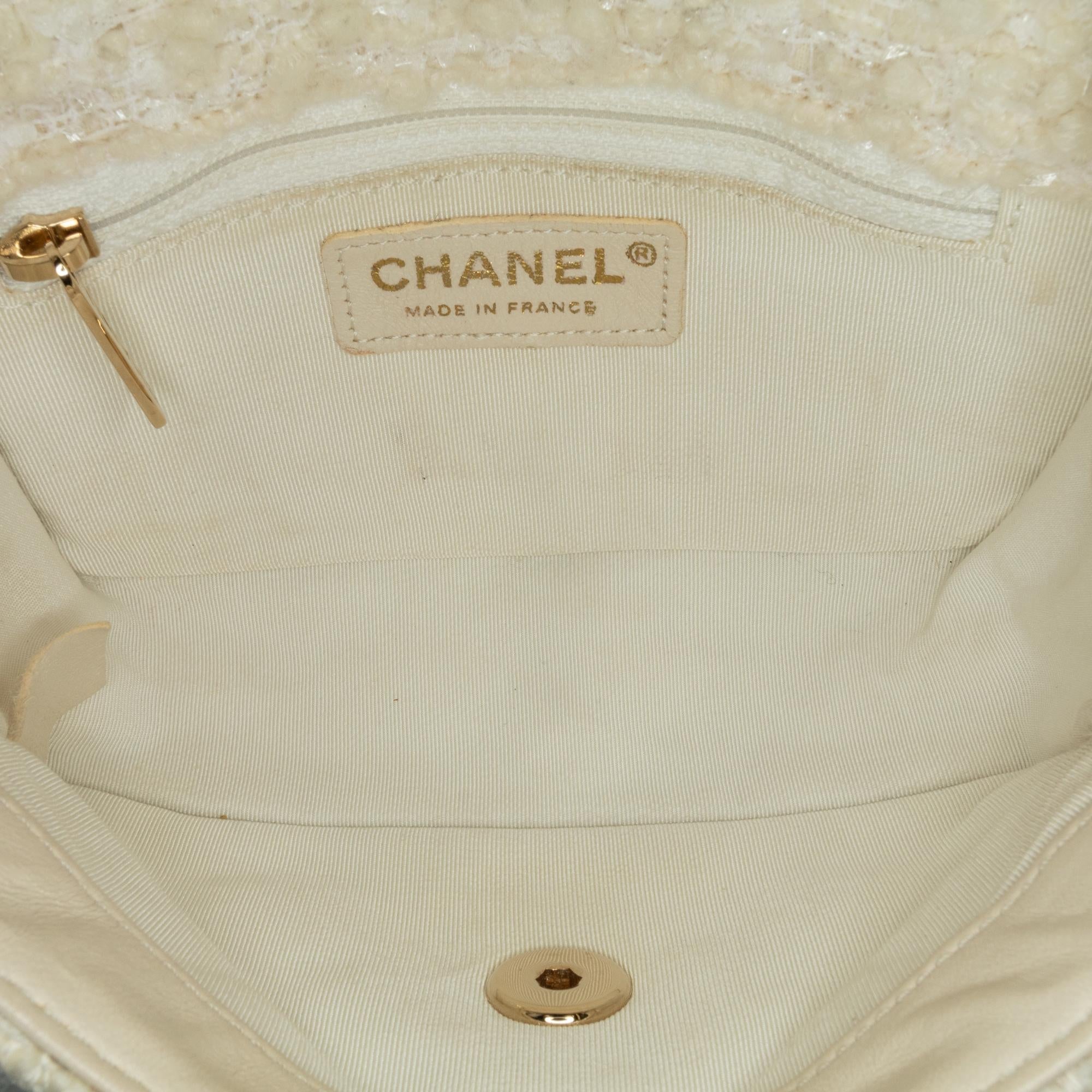 Chanel CC Mini Tweed Flap Crossbody