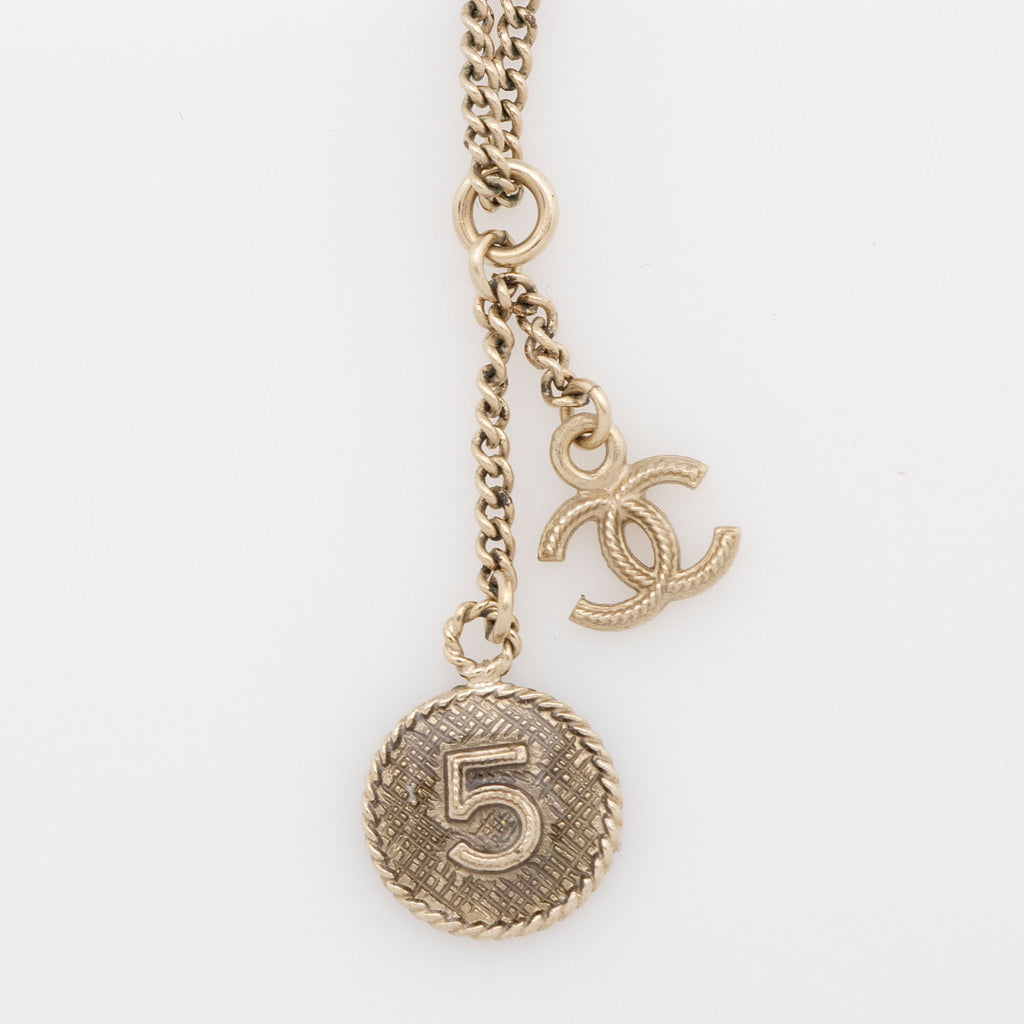 Chanel CC No. 5 Necklace
