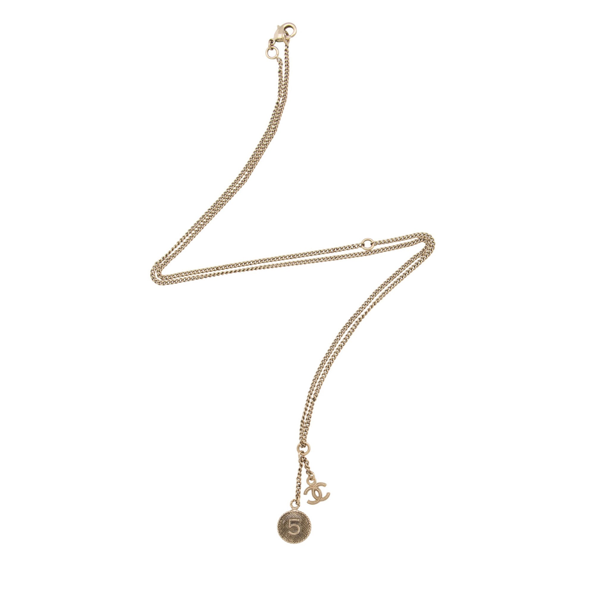 Chanel CC No. 5 Necklace