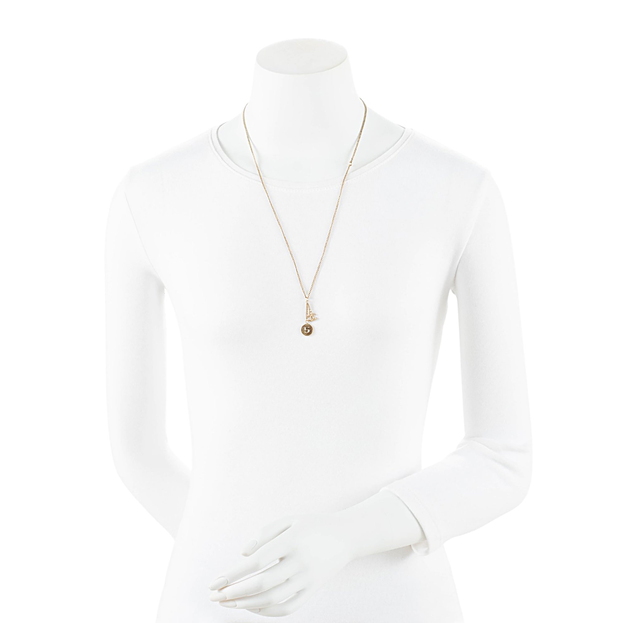 Chanel CC No. 5 Necklace