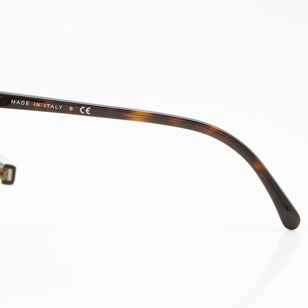 Chanel CC Oversized Sunglasses