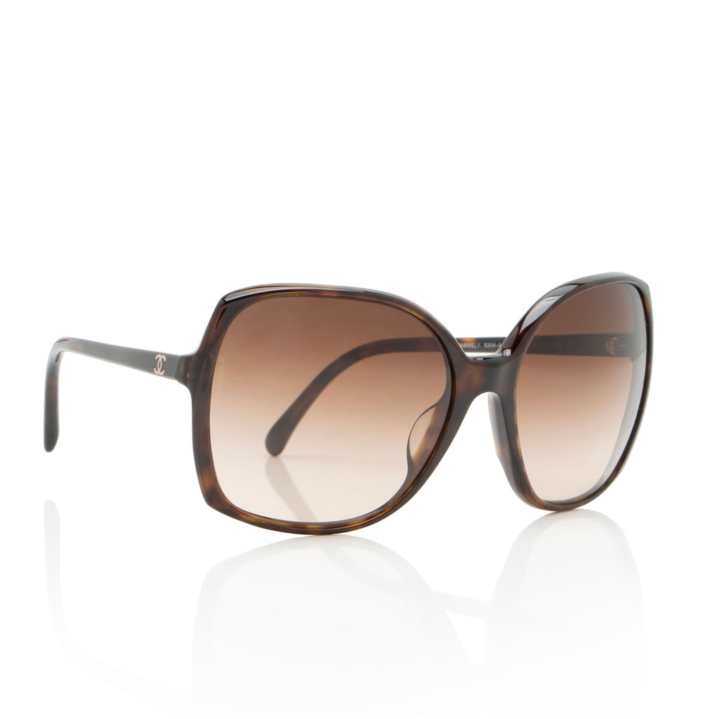 Chanel CC Oversized Sunglasses