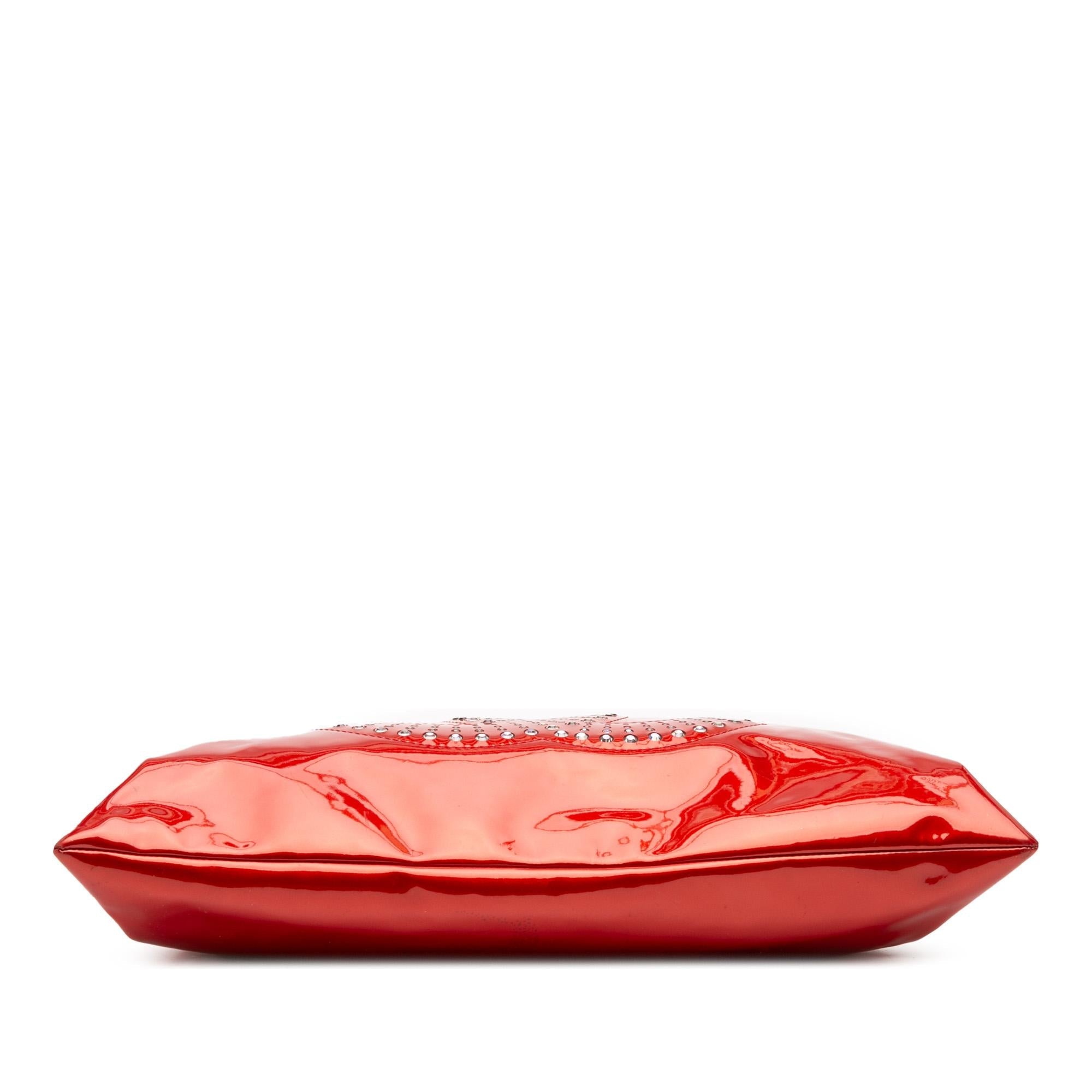 Chanel CC Patent Crystal Strass Embellished Bonbons Tote