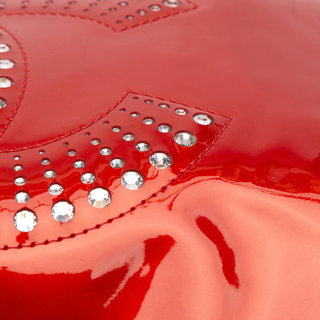 Chanel CC Patent Crystal Strass Embellished Bonbons Tote