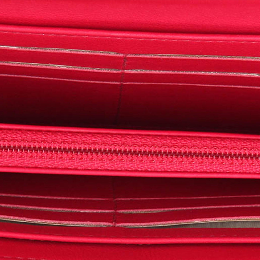 Chanel CC Patent Leather Long Wallet (SHG-28975)