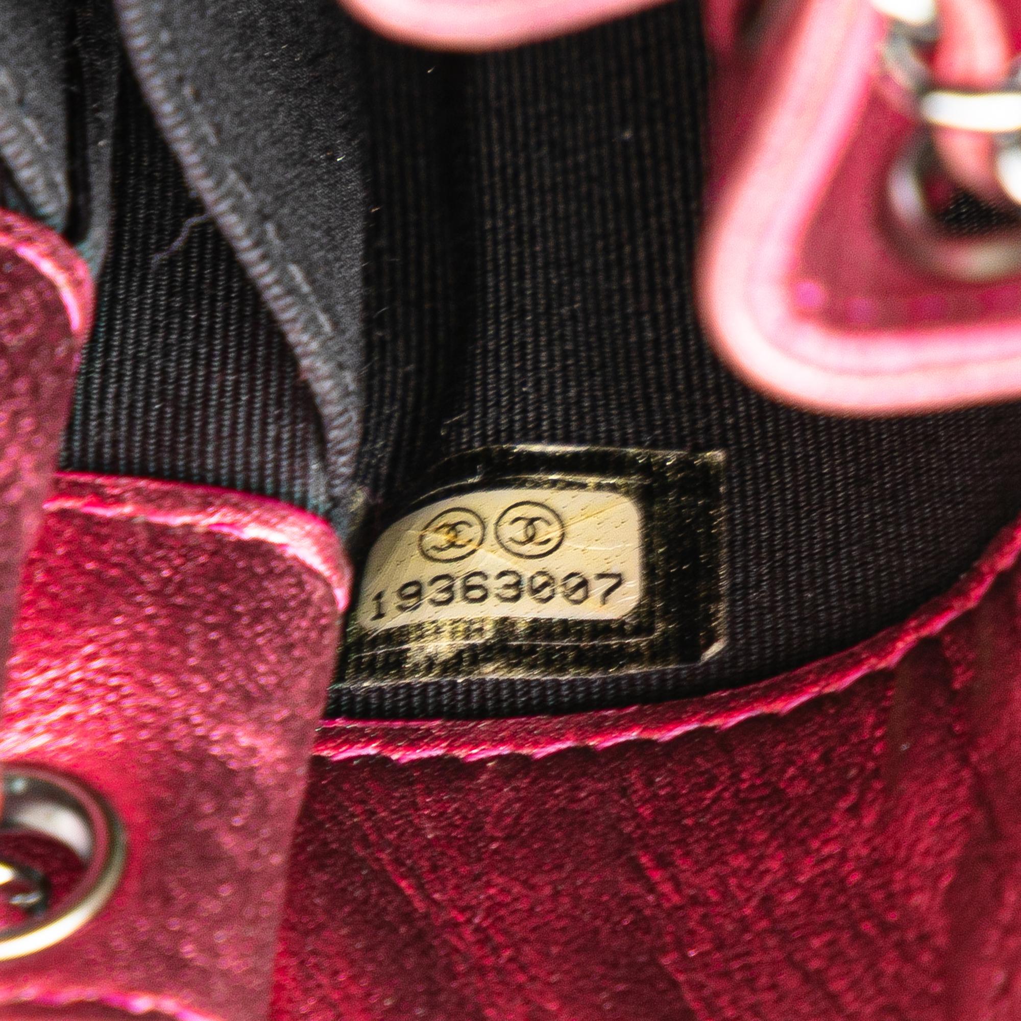Chanel CC Patent Phone Holder Crossbody
