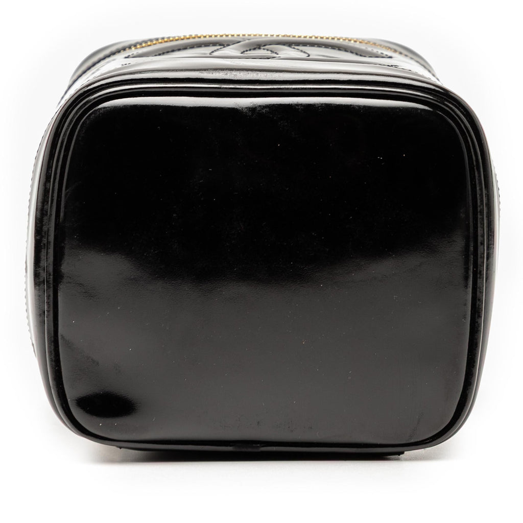 Chanel CC Patent Vanity Bag