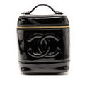 Chanel CC Patent Vanity Bag