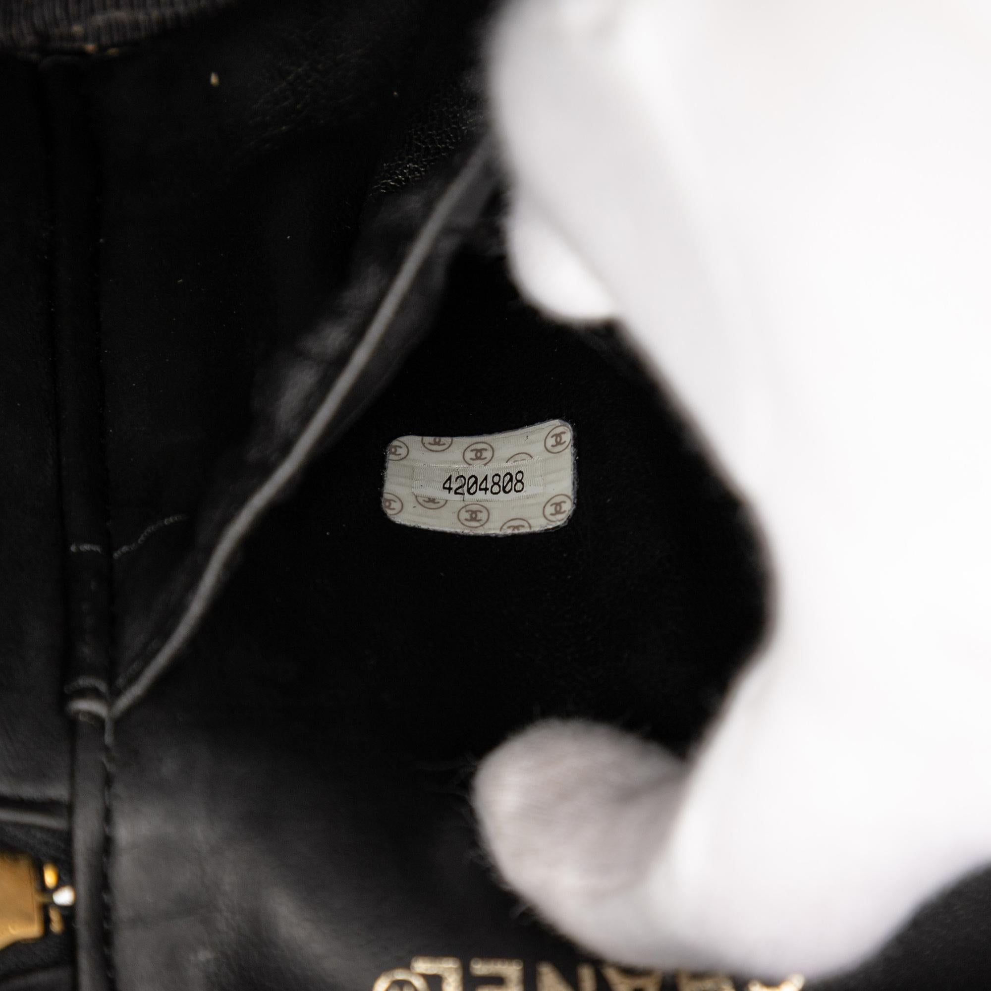Chanel CC Patent Vanity Bag