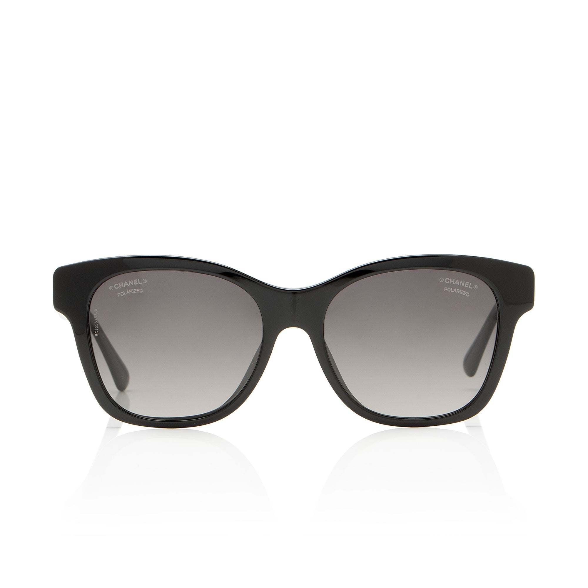 Chanel CC Pearl Wayfarer Sunglasses