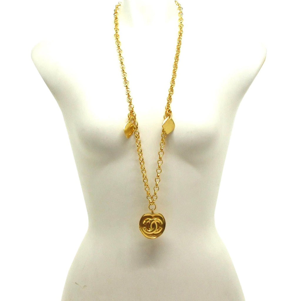 Chanel CC Pendant Necklace (SHG-mqTd0m)