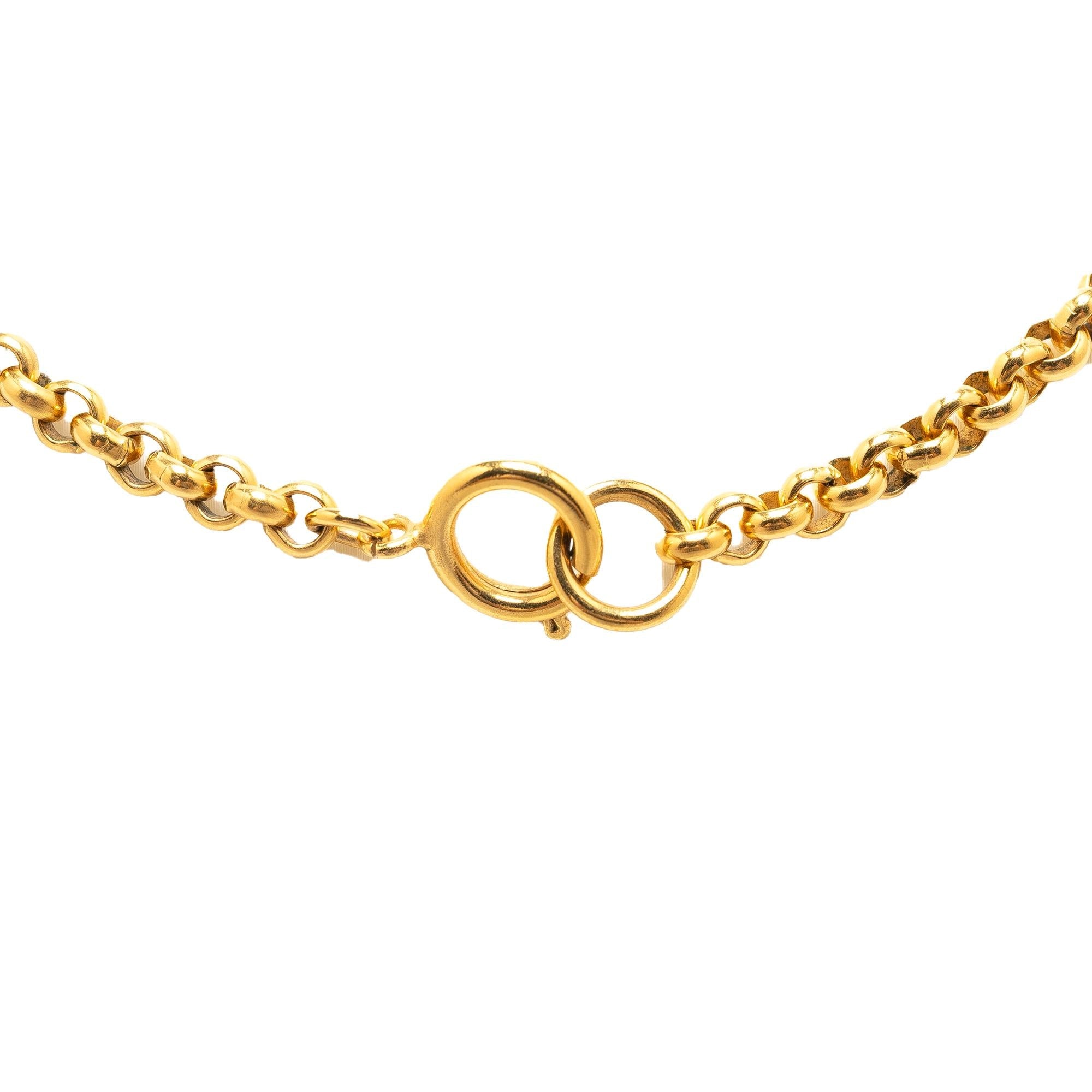 Chanel CC Pendant Necklace (SHG-YfsJzT)