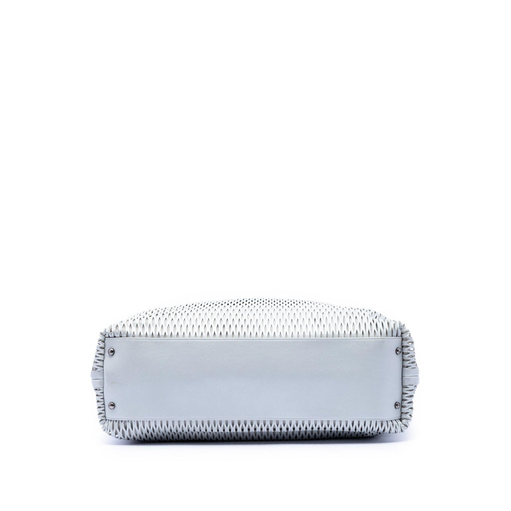 Chanel CC Perforated Leather Tote