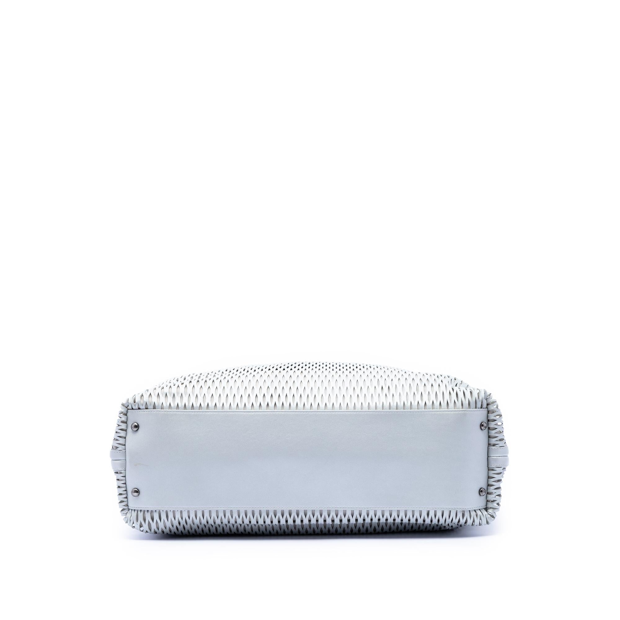 Chanel CC Perforated Leather Tote