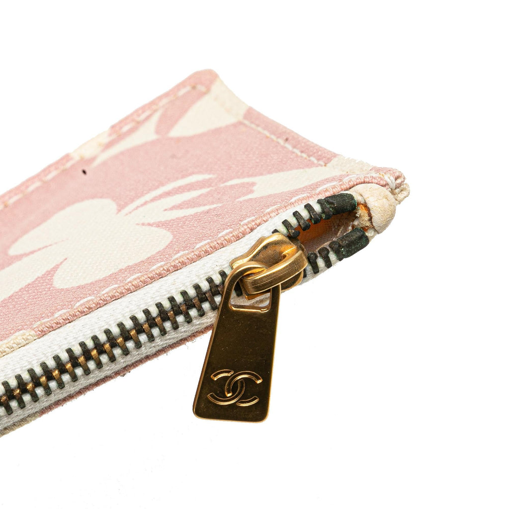 Chanel CC Printed Canvas Clover Shoulder Bag