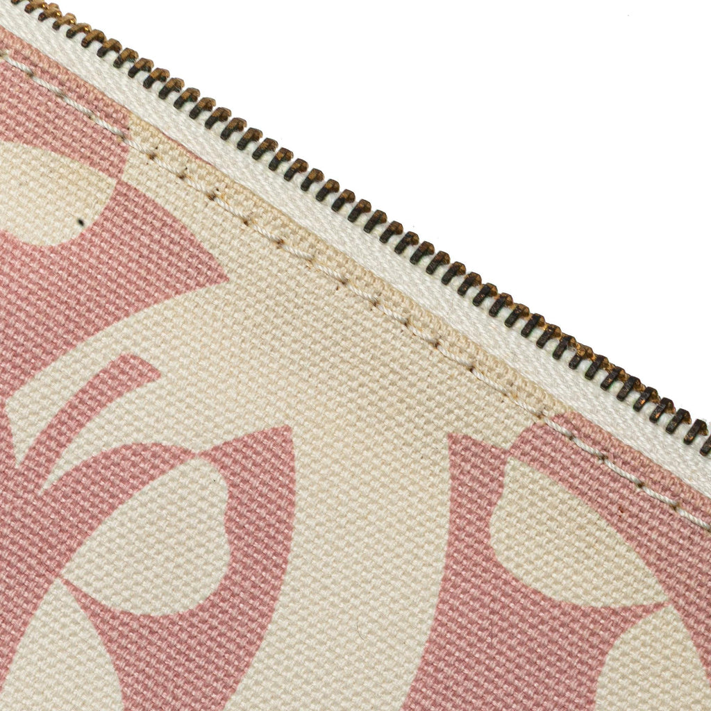 Chanel CC Printed Canvas Clover Shoulder Bag