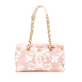 Chanel CC Printed Canvas Clover Shoulder Bag