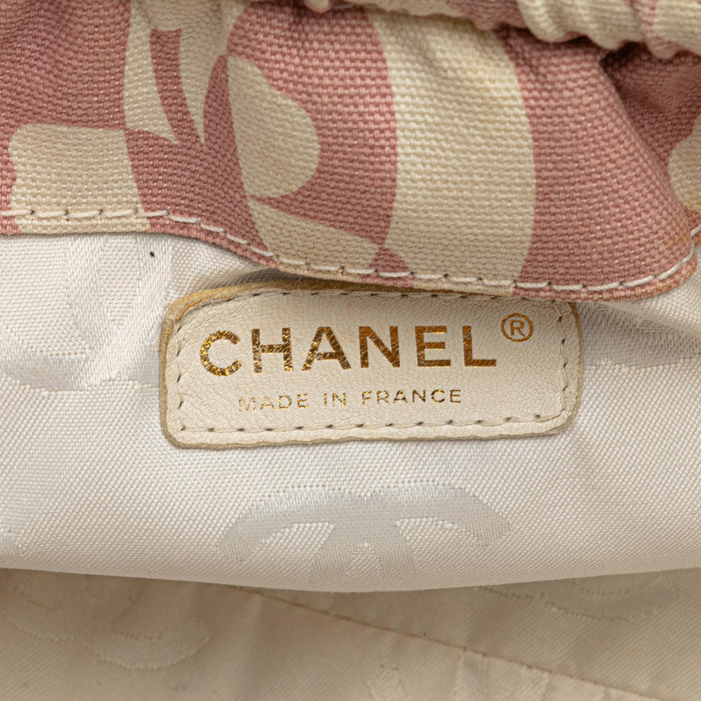 Chanel CC Printed Canvas Clover Shoulder Bag