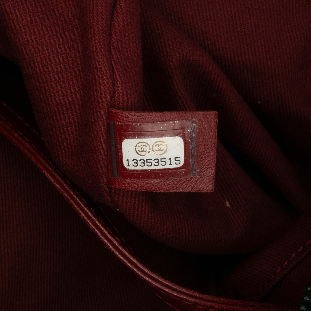 Chanel CC Quilted Aged Calfskin Coco Rider Bowling Bag