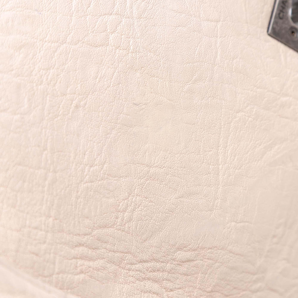 Chanel CC Quilted Aged Calfskin Flap