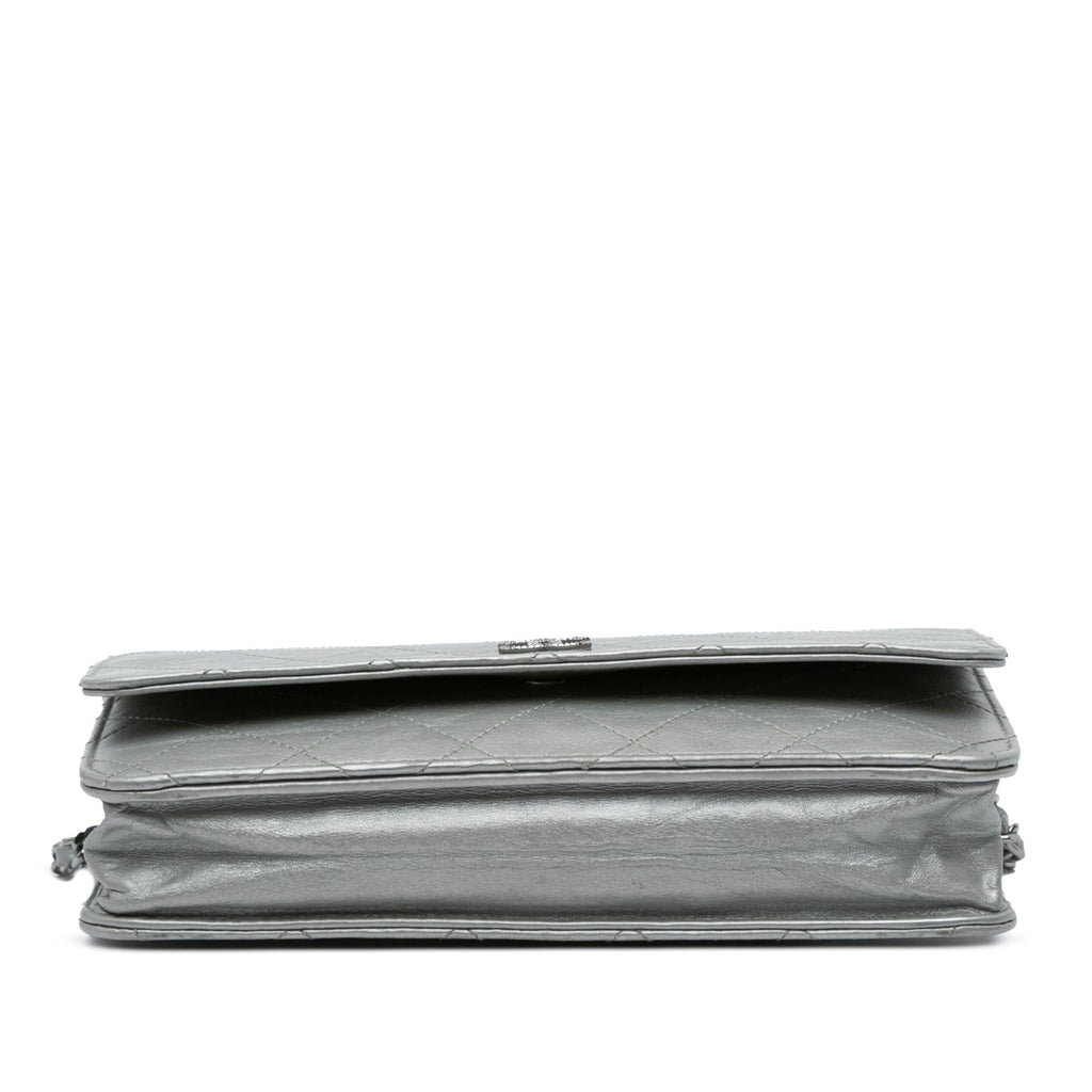 Chanel CC Quilted Aged Calfskin Wallet On Chain (SHG-x0Wgqd)