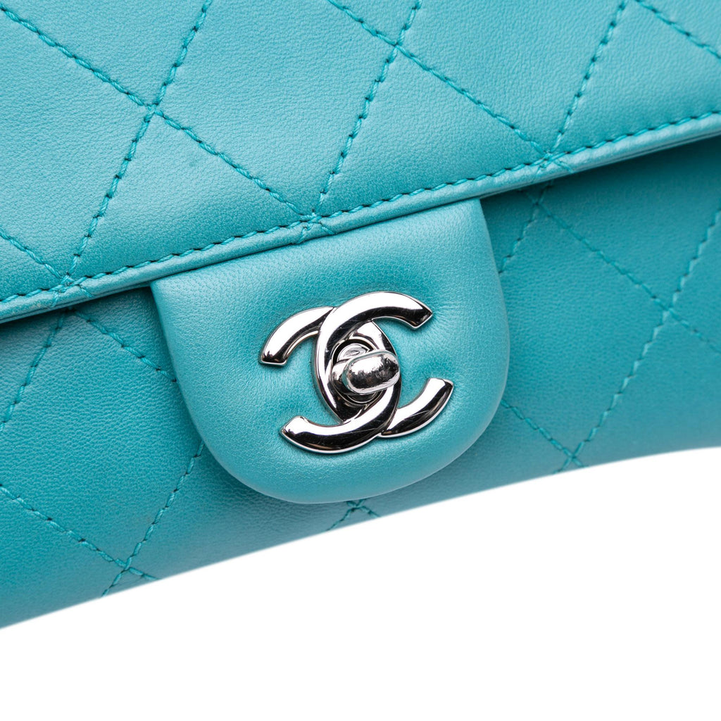 Chanel CC Quilted Calfskin Double Flap