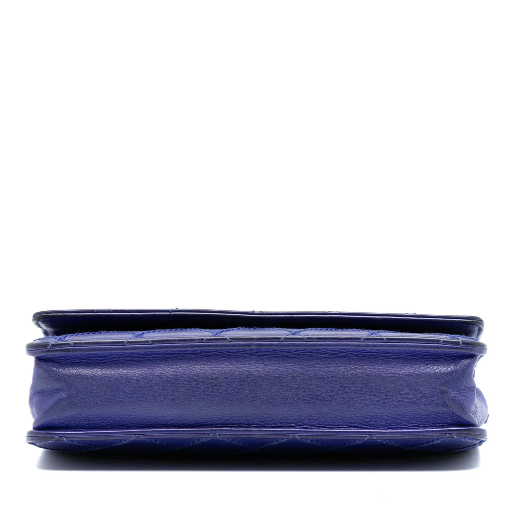 Chanel CC Quilted Calfskin Fancy Wallet On Chain