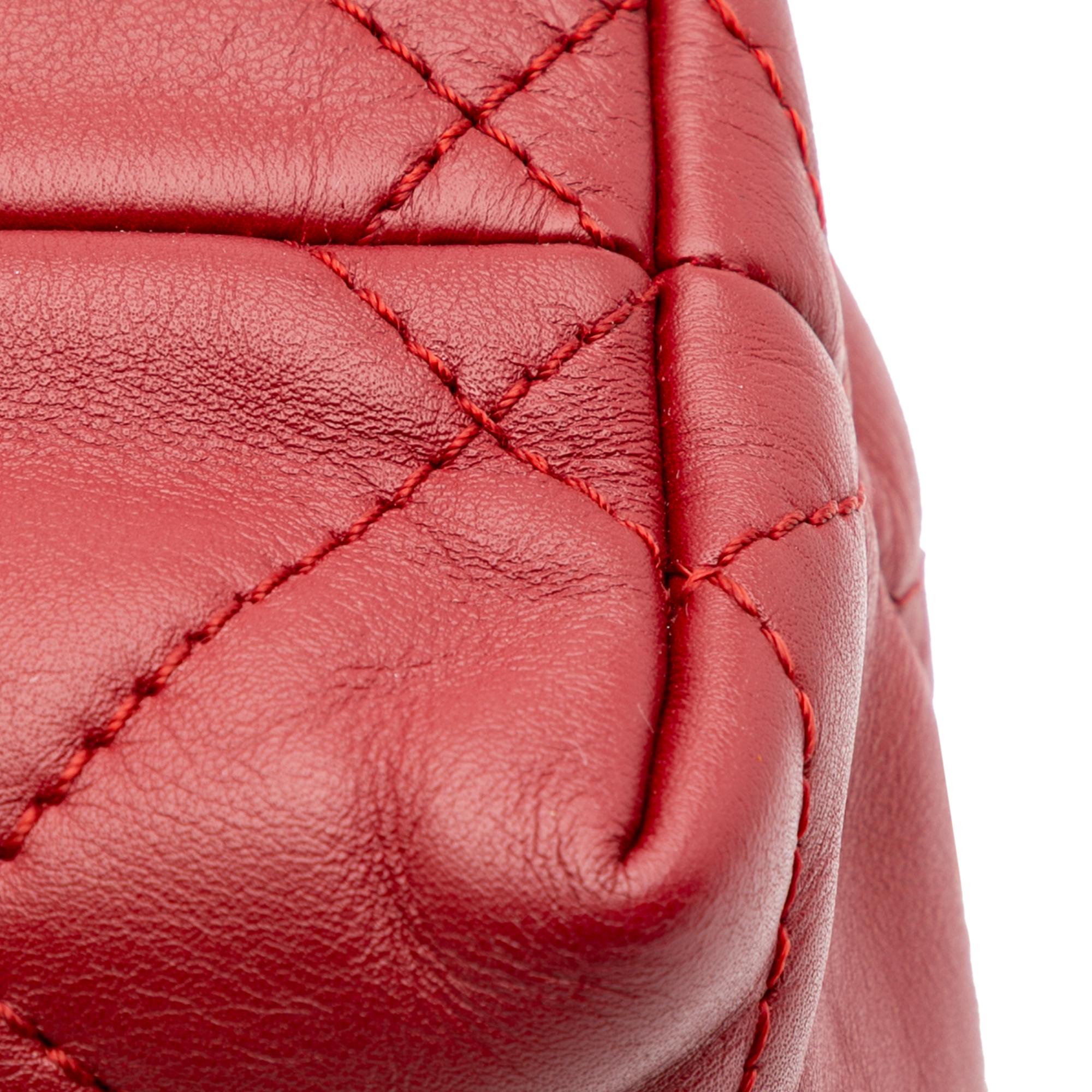 Chanel CC Quilted Calfskin In The Business Flap