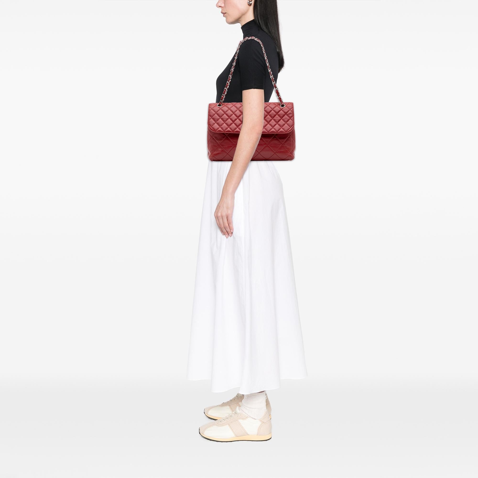 Chanel CC Quilted Calfskin In The Business Flap