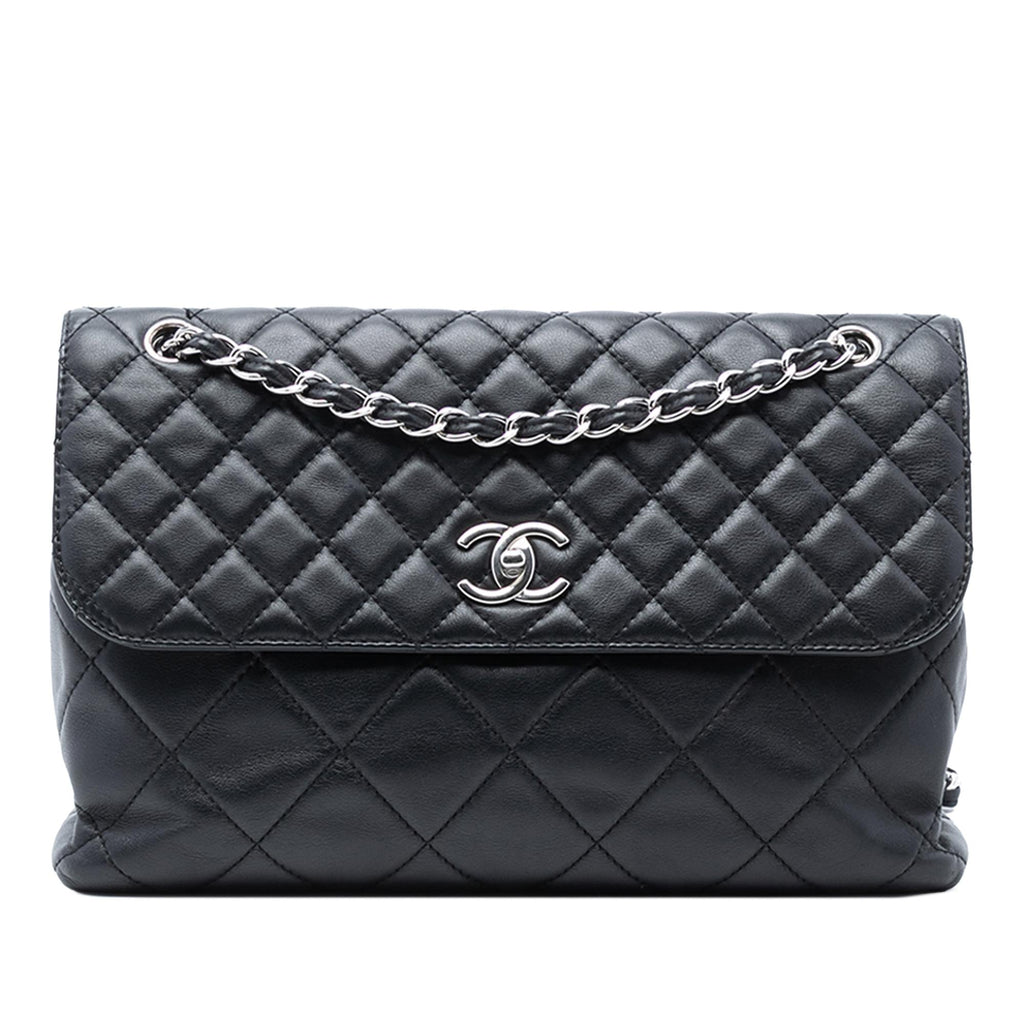 Chanel CC Quilted Calfskin In The Business Flap