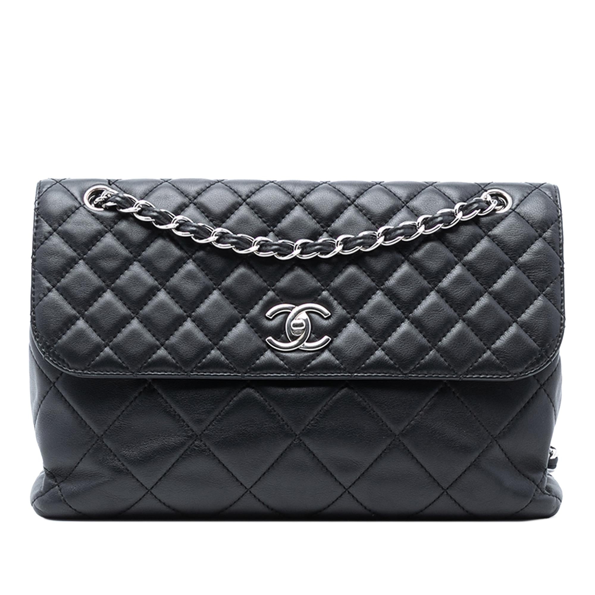 Chanel CC Quilted Calfskin In The Business Flap