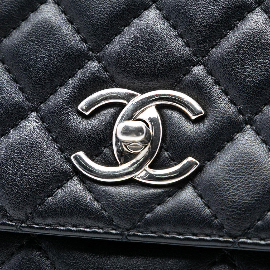 Chanel CC Quilted Calfskin In The Business Flap