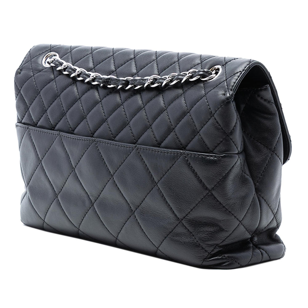Chanel CC Quilted Calfskin In The Business Flap