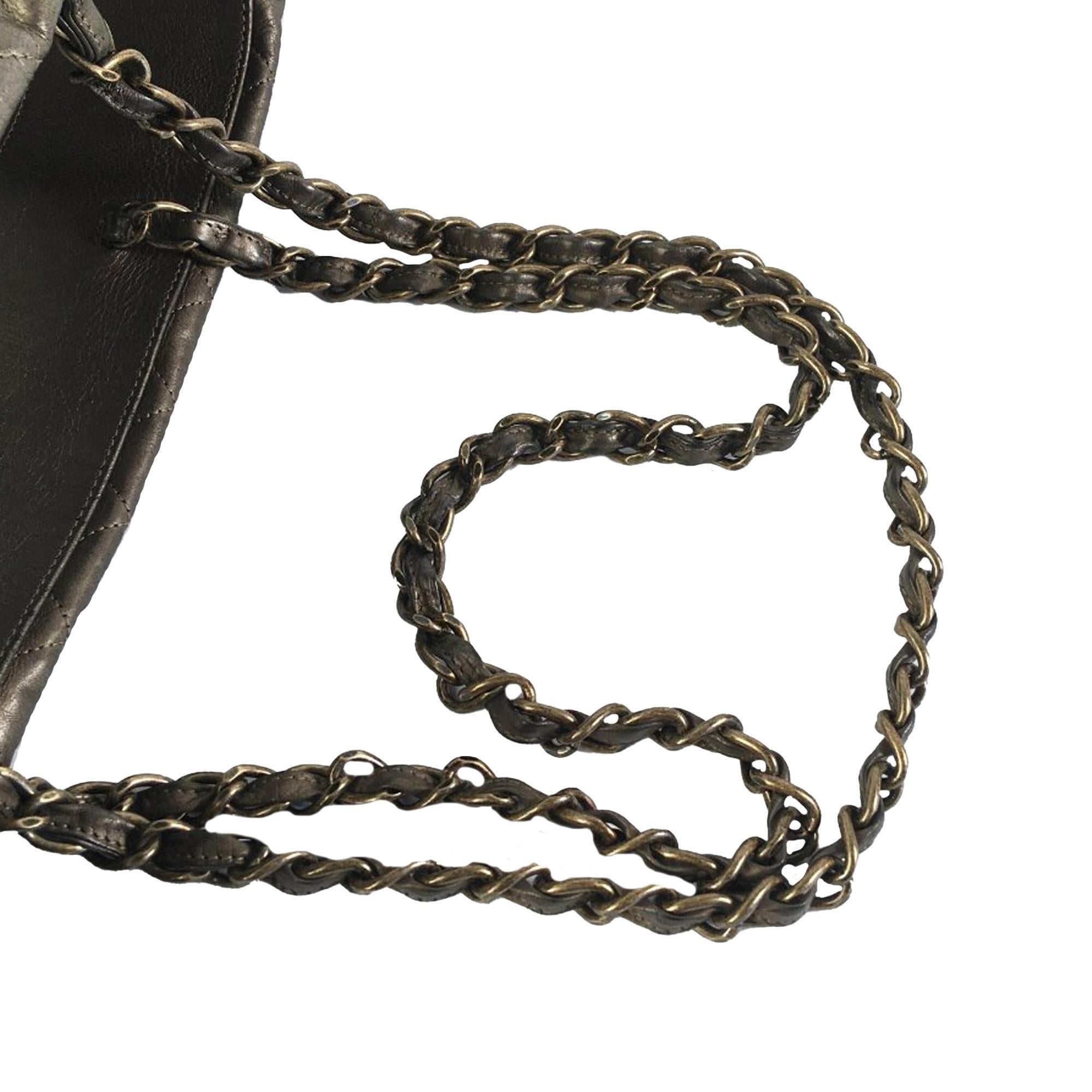 Chanel CC Quilted Calfskin Istanbul Tote (SHG-d6Lzss)