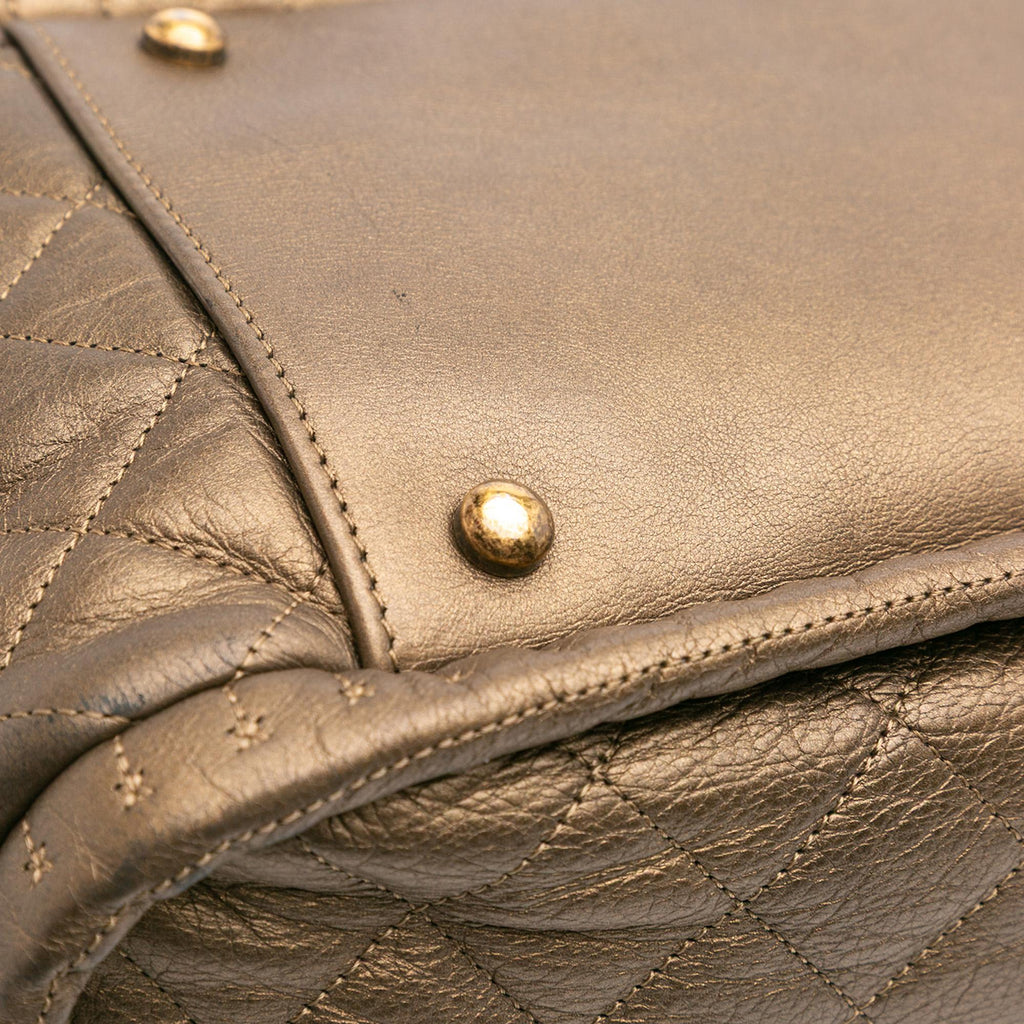 Chanel CC Quilted Calfskin Istanbul Tote