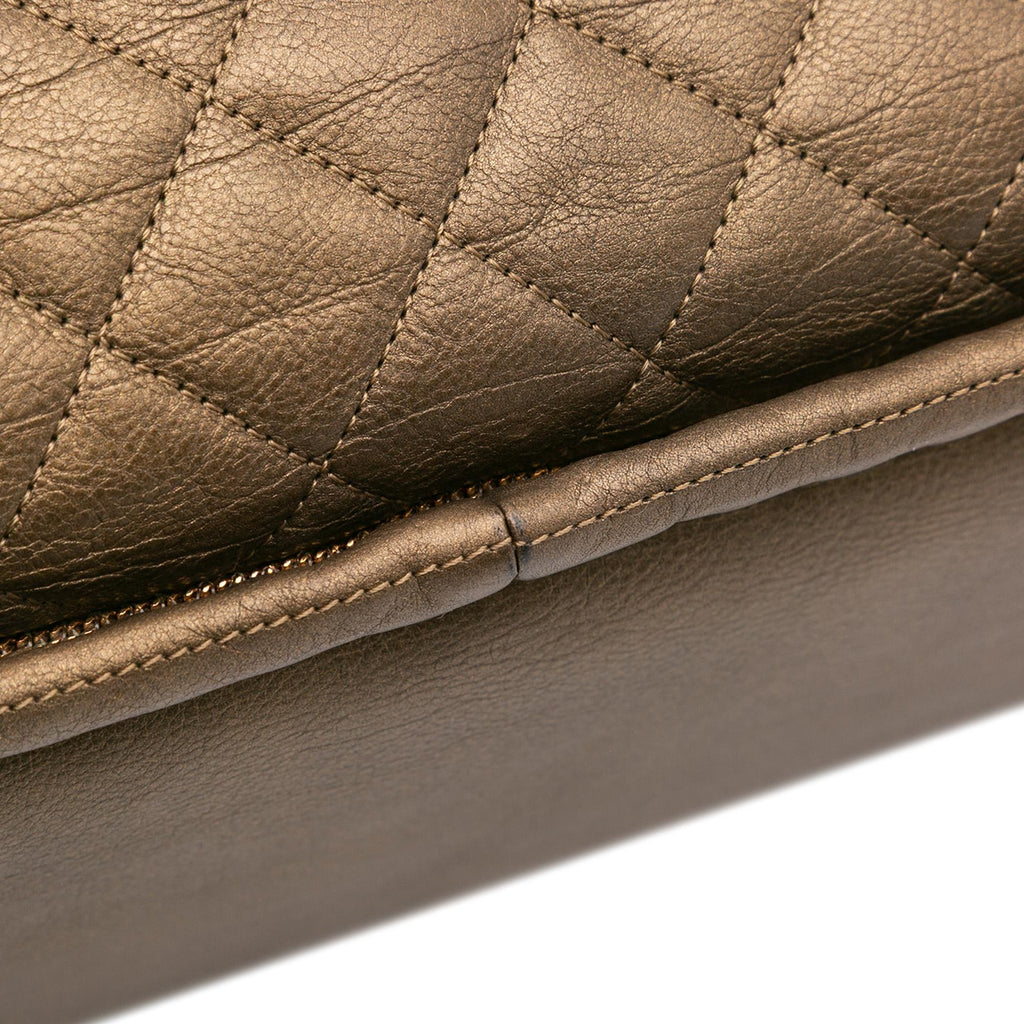 Chanel CC Quilted Calfskin Istanbul Tote