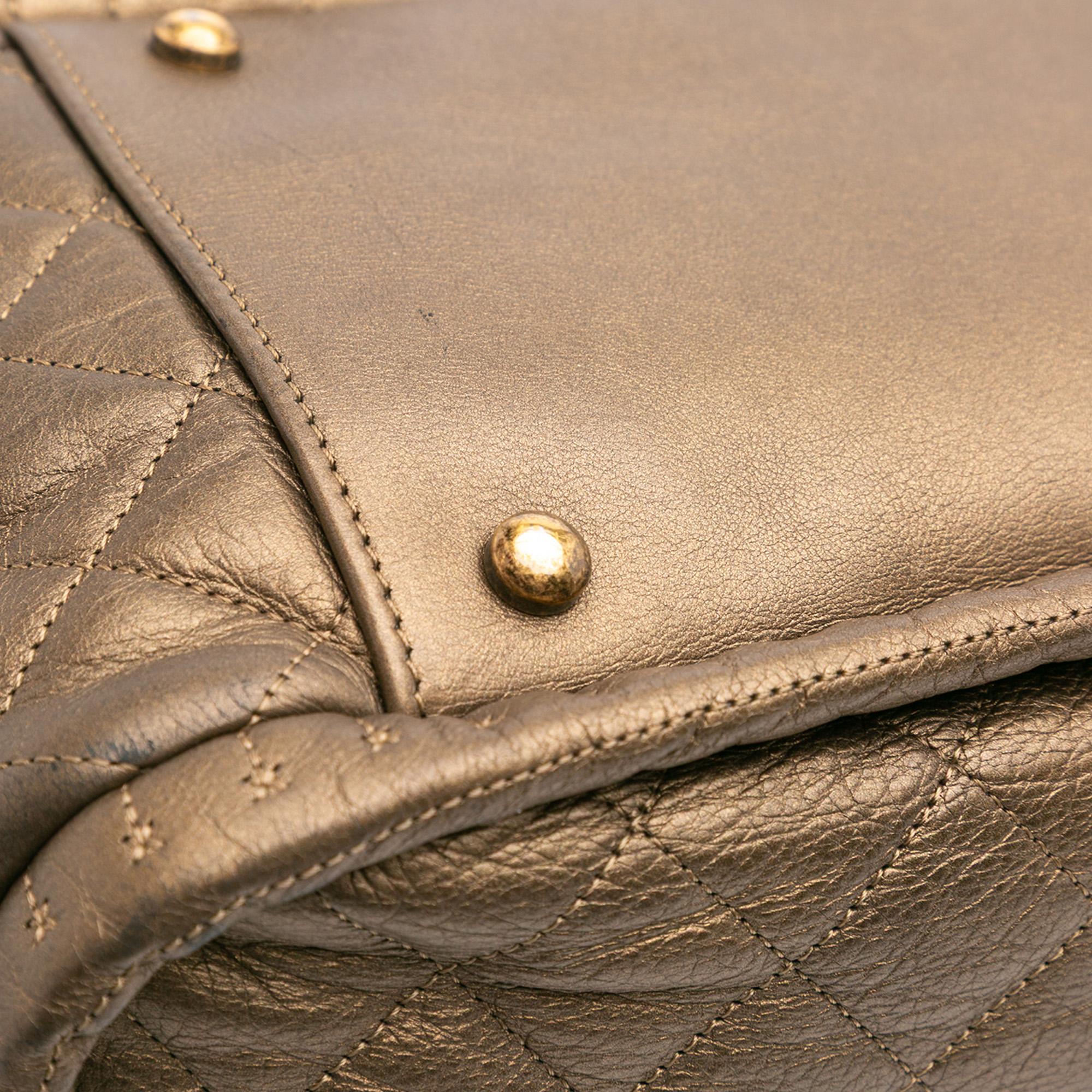 Chanel CC Quilted Calfskin Istanbul Tote