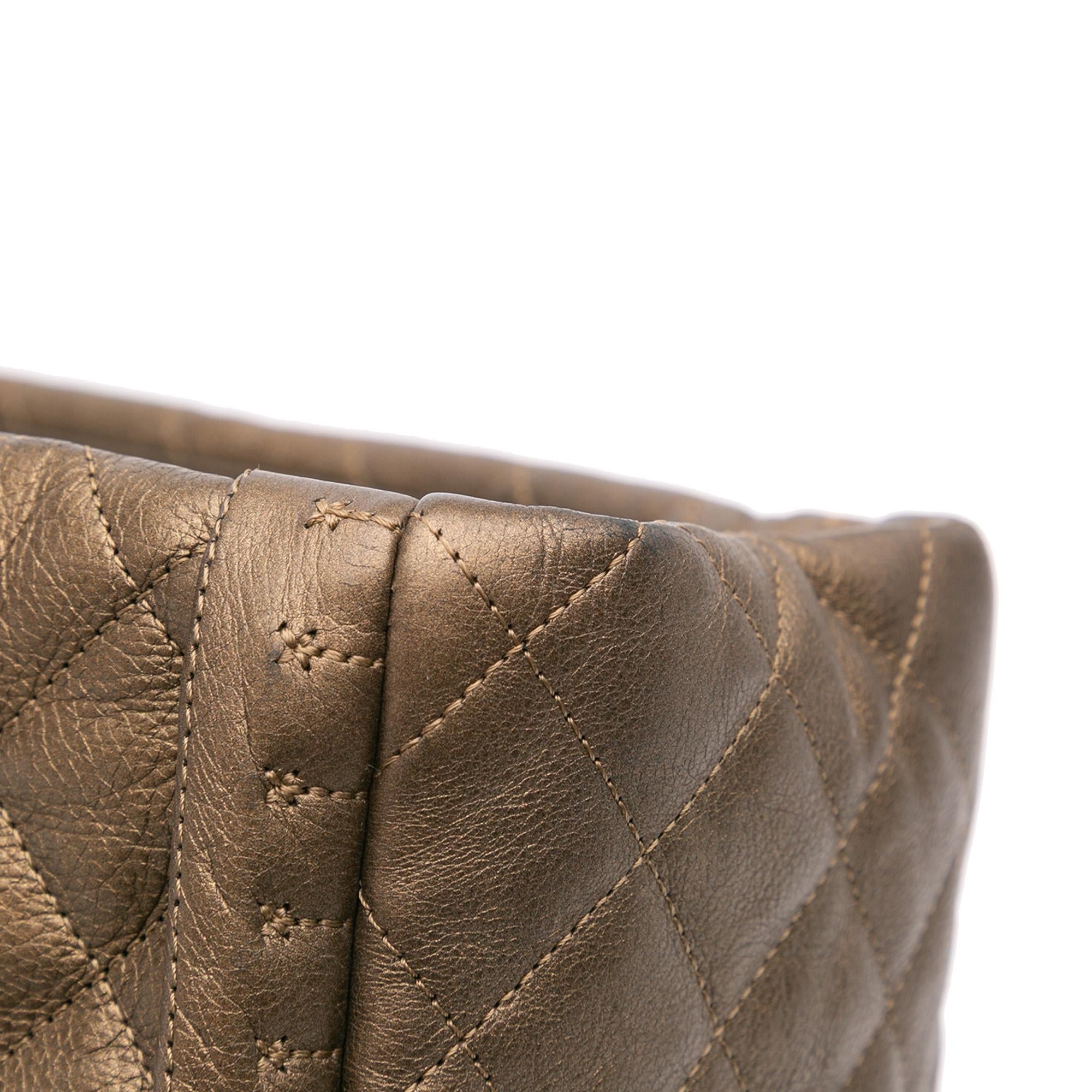 Chanel CC Quilted Calfskin Istanbul Tote