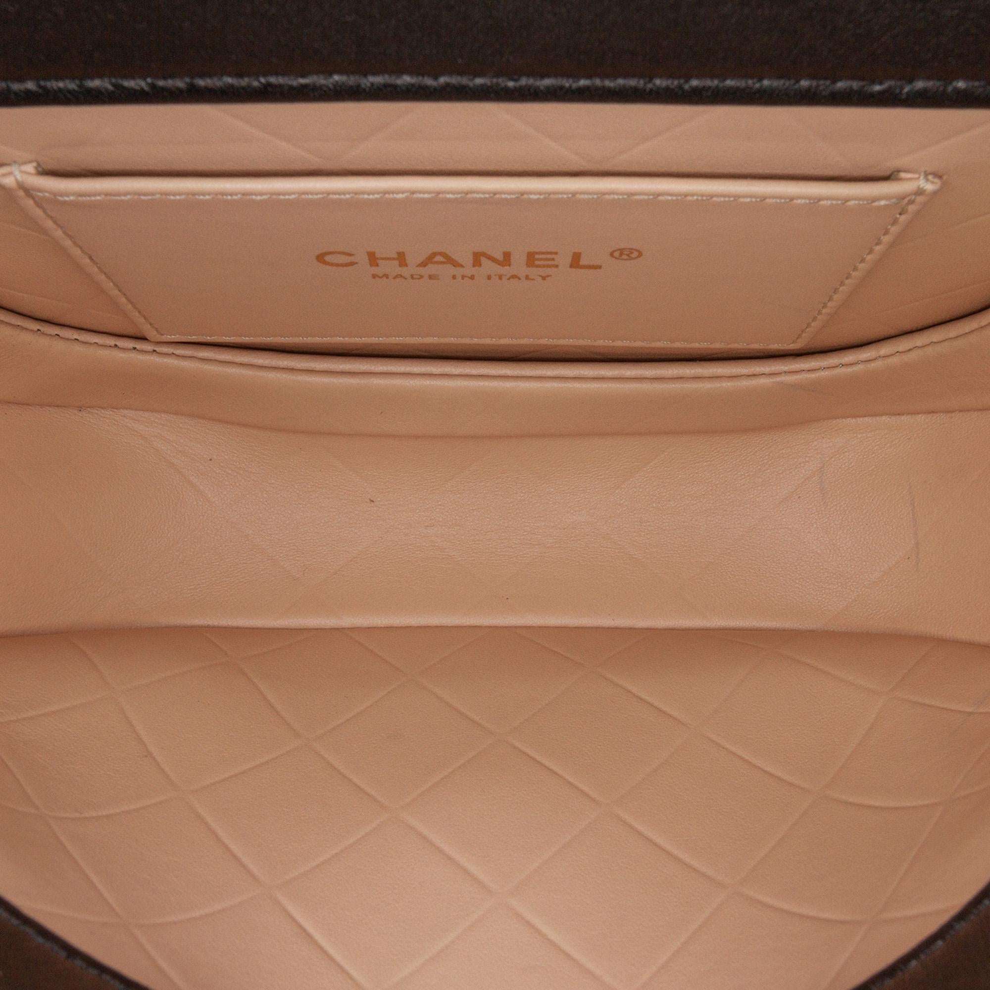 Chanel CC Quilted Calfskin Round Moon Messenger Flap